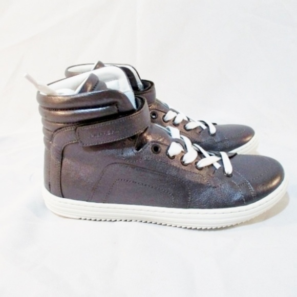 NEW PIERRE HARDY NAPPA ANTHRACITE Sneaker - Picture 3 of 7